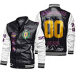 (Custom) GetteeStore Clothing - Omega Psi Phi Leather Bomber Jacket A35