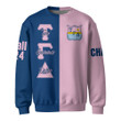 Getteestore Sweatshirts - Tau Gamma Delta Sorority Half Style A31