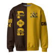 Getteestore Sweatshirts - Gamma Phi Omega Fraternity Half Style A31