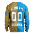 Getteestore Sweatshirts - Pi Mu Phi Military Sorority Half Style A31