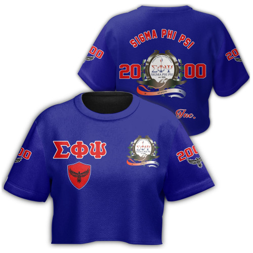 GetteeStore T-shirt - Sigma Phi Psi Edsel Croptop T-shirt J09