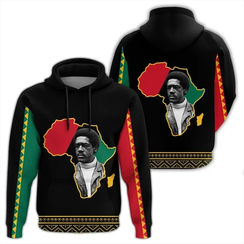 Africa Zone Hoodie - Bobby Seale Black History Month Hoodie J09