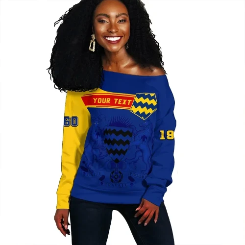 (Custom) GetteeStore Sweater - Chad Women Off Shoulder Pentagon Style J08