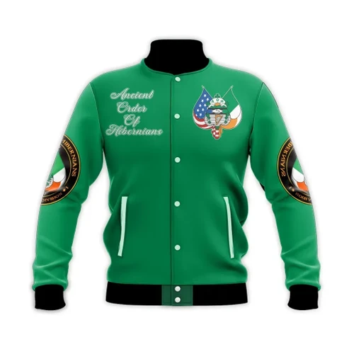 Ancient Order of Hibernians Baseball Jacket J0