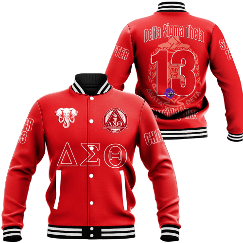 (Custom) Africa Zone Jacket - Alpha Xi Chapter Baseball Jackets A31
