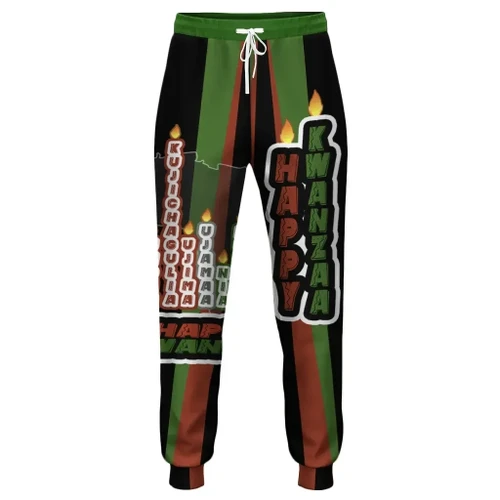 GetteeStore Clothing - Kwanzaa Jogger Pant - Triangle Style J5