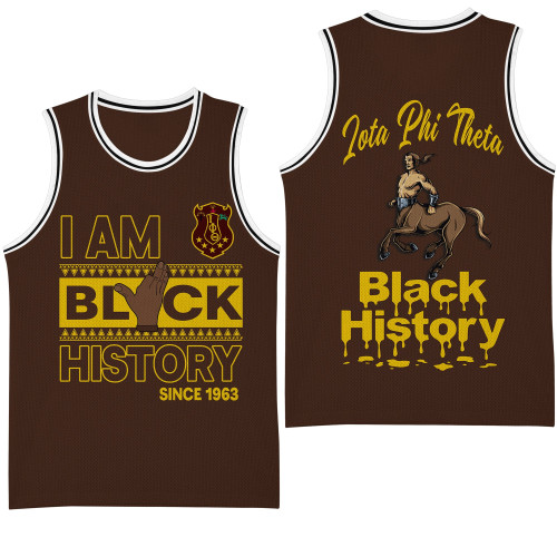 Iota Phi Theta Black History Month Basketball Jersey A31
