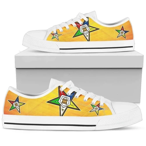 Order of the Eastern Star Low Top Shoe (Yellow) J0