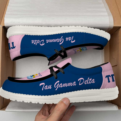 Getteestore Canvas Loafer Shoes - Tau Gamma Delta Sorority A31