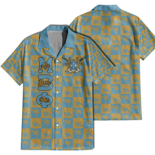 Getteestore Hawaii Shirt - Mu Beta Phi Military Fraternity Hawaii Pattern A31