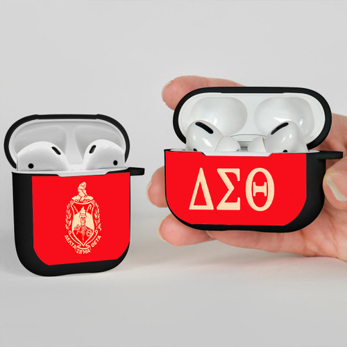 Gettee Store Airpods - Delta Sigma Theta Crimson Airpods A35
