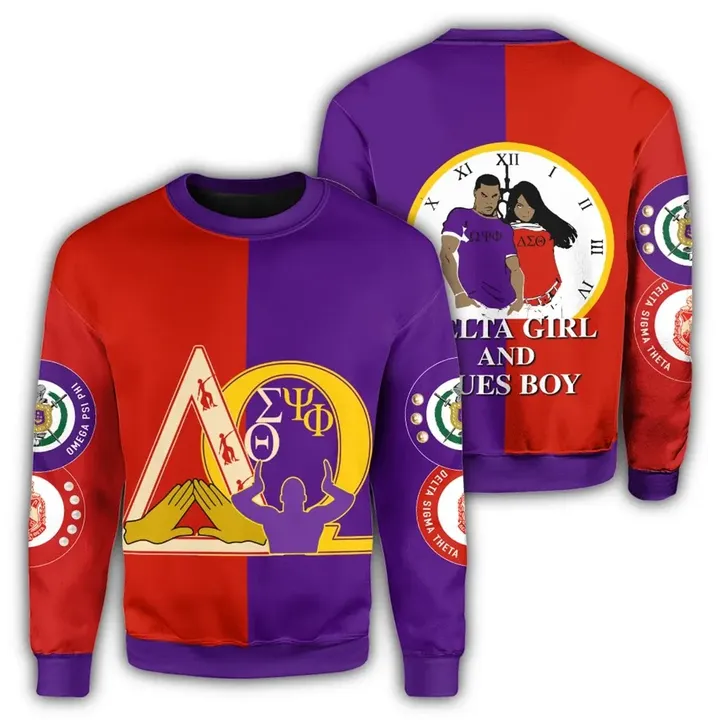 OPP DST Couple Sweatshirt | Getteestore.com