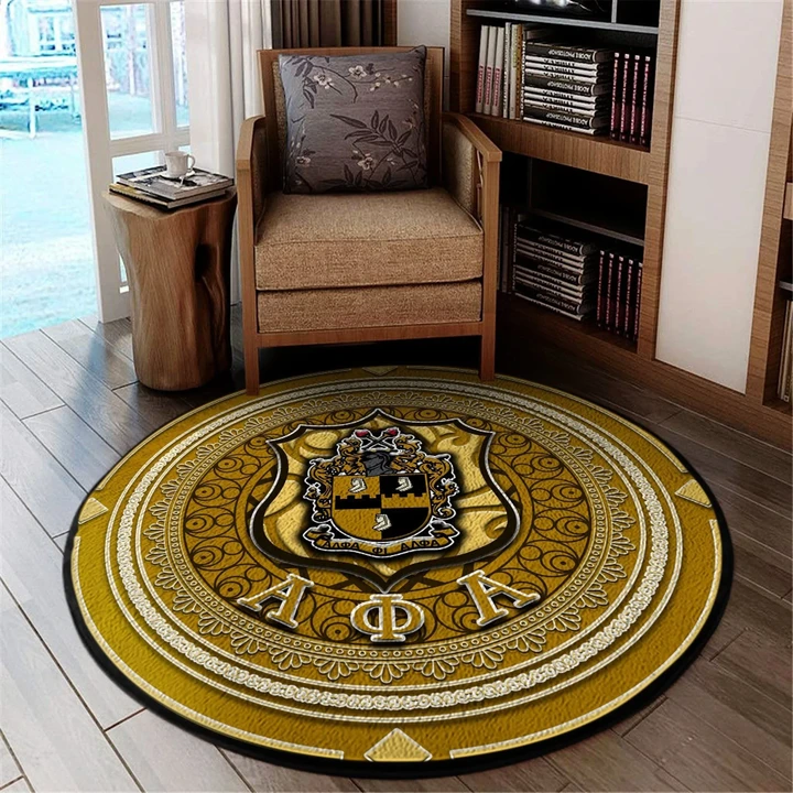 Alpha Phi Alpha Frat Round Carpet | Getteestore.com