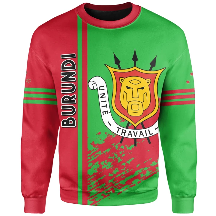 Burundi Quarter Style Sweatshirt | Africazone.store