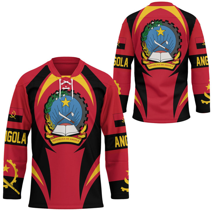 Getteestore Clothing - Angola Action Flag Hockey Jersey A35