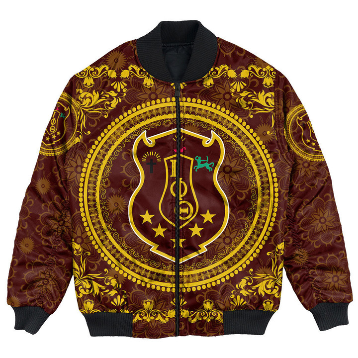 Iota Phi Theta Floral PatternBomber Jackets A35 | Africazone.store