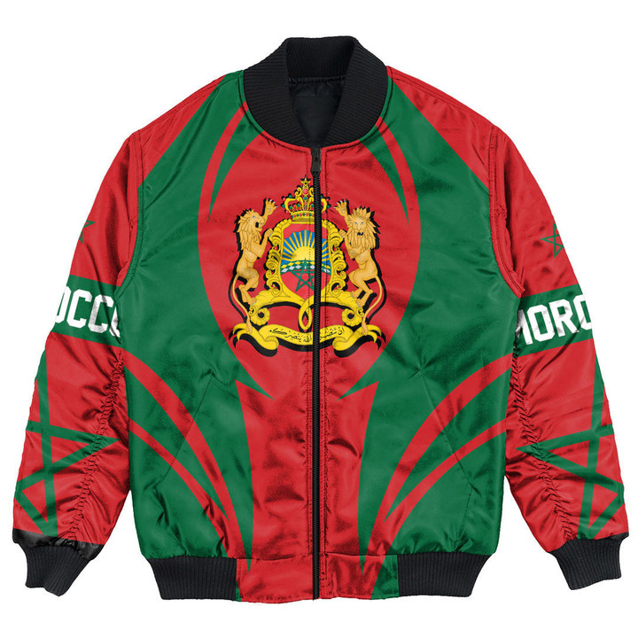 Getteestore Clothing - Morocco Action Falg Bomber Jacket A35