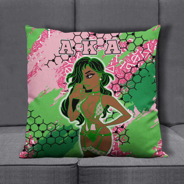 Africa Zone Pillow Covers -  AKA  Sorority Special Girl Pillow Covers | africazone.store
