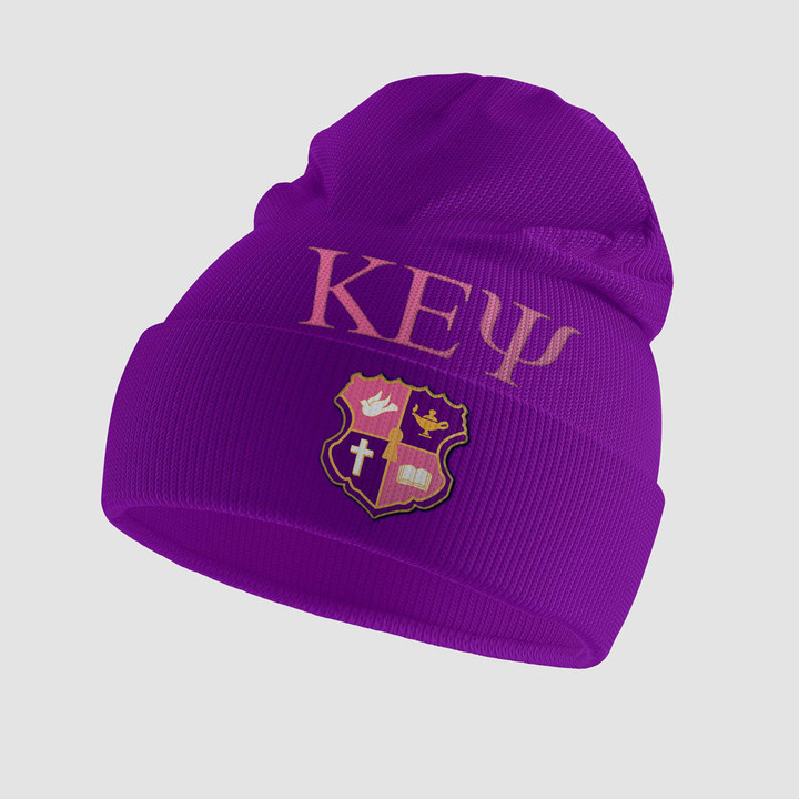 Africa Zone Hat - KEY Purple Winter Hat A35