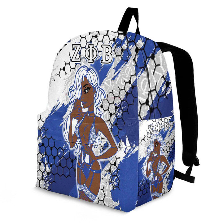 Africa Zone Backpack -  Zeta Phi Beta  Sorority Special Girl Backpack | africazone.store
