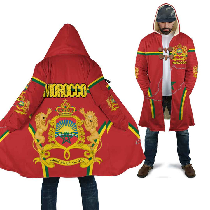 1sttheworld Clothing - Morocco Active Flag Cloak A35