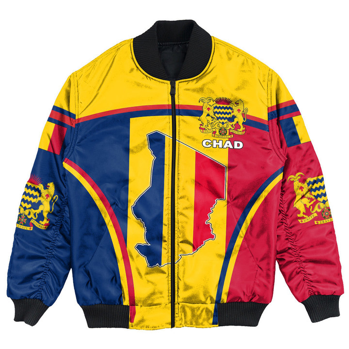 1sttheworld Clothing - Chad Active Flag Bomber Jacket A35