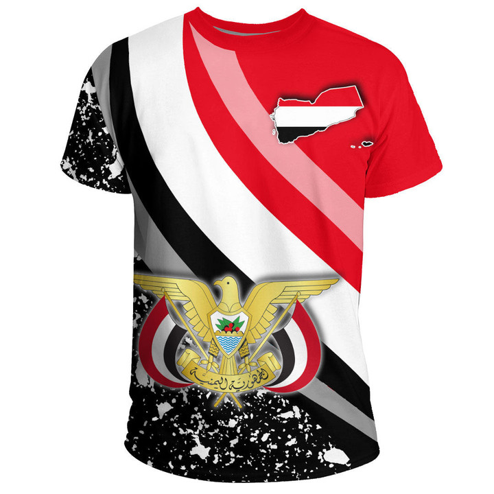 1sttheworld Clothing - Yemen Special Flag T-shirts A35