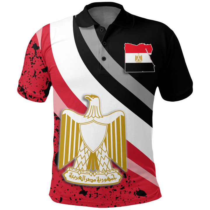 1sttheworld Clothing - Egypt Special Flag Polo Shirt A35