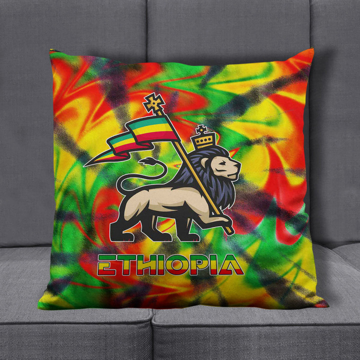1sttheworld Pillow Covers - Ethiopia 3D Pattern Pillow Covers | africazone.store
