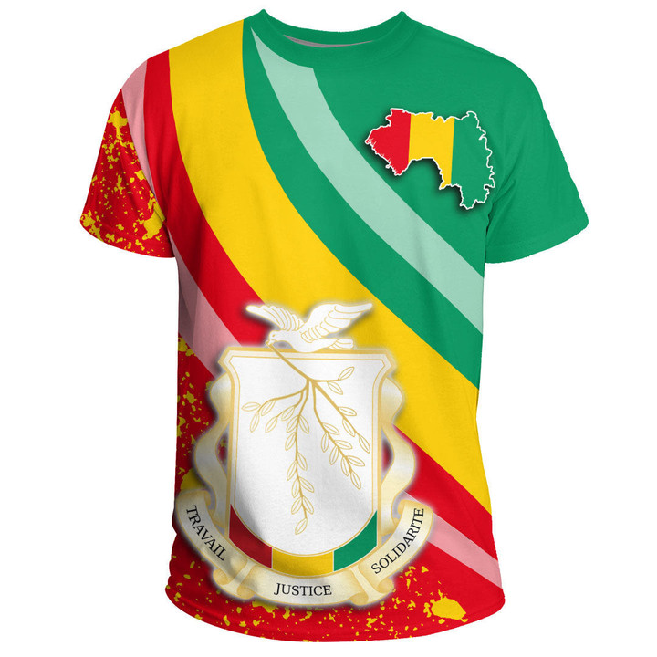 1sttheworld Clothing - Guinea Special Flag T-shirts A35