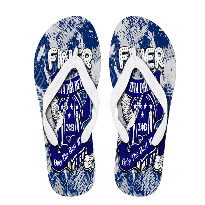 Africa Zone Flip Flops - Zeta Phi Beta Sport Style Flip Flops | africazone.store
