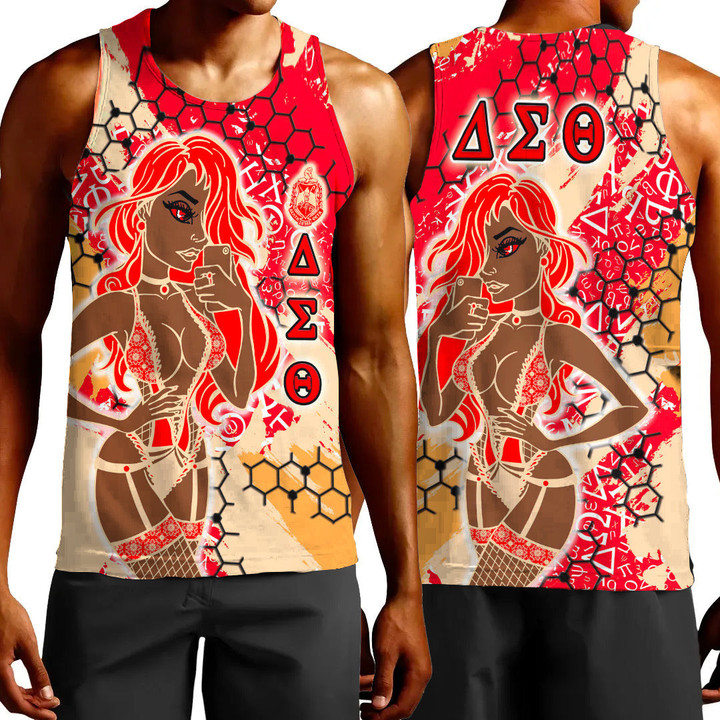 Africa Zone Clothing - Delta Sigma Theta Sorority Special Girl Tank Top A35 | Africa Zone