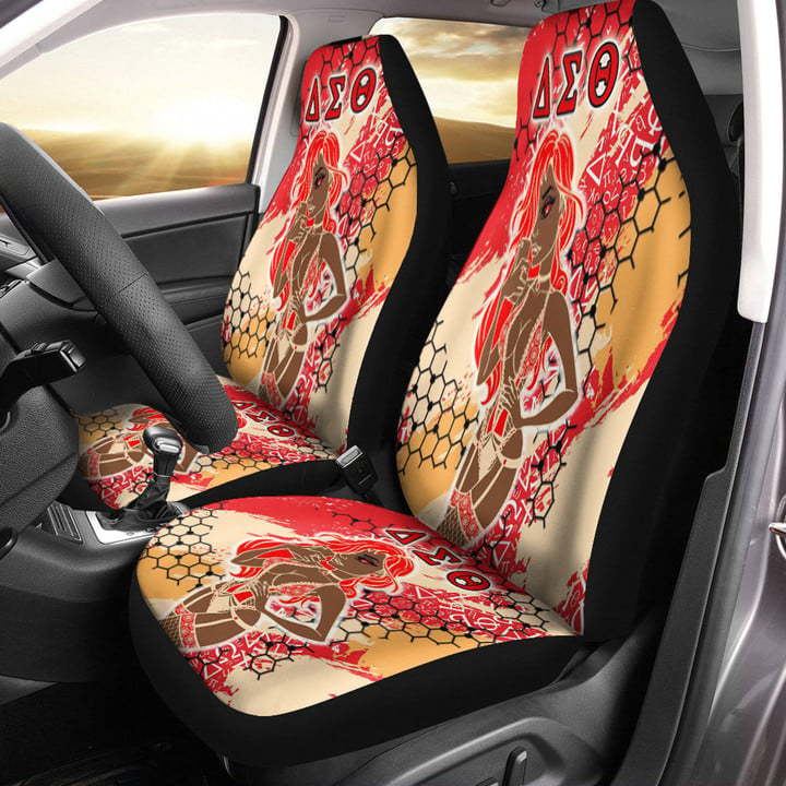 Africa Zone Car Seat Covers -  Delta Sigma Theta  Sorority Special Girl Car Seat Covers | africazone.store
