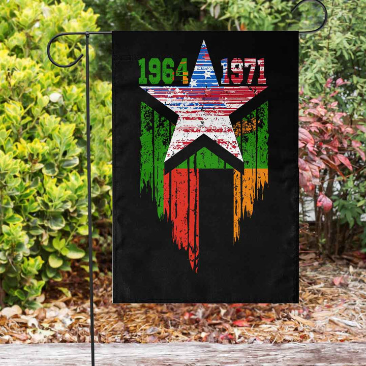 Gettee Store Flag - Zambia Flag and American Flag Torn Style A35