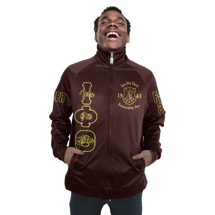 (Custom) GetteeStore Clothing - Iota Phi Theta Fraternity Centaur Stand Collar Jacket A31