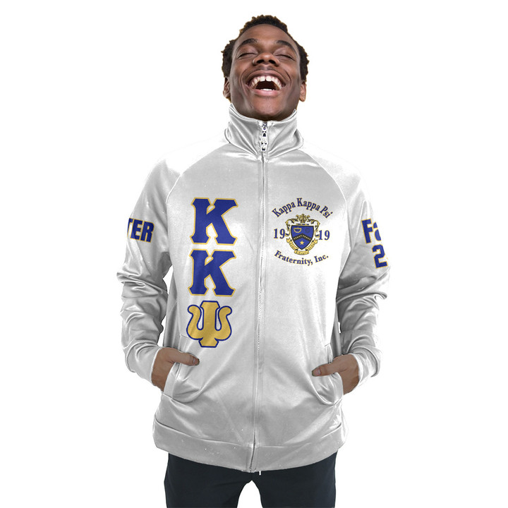 (Custom) GetteeStore Clothing - KKPsi Band Fraternity Stand Collar Jacket A31