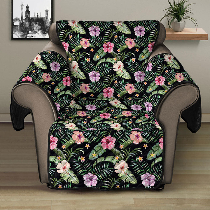 Sofa Protector - Floral Exotic Tropical Seamless Pattern Sofa Protector Handcrafted to the Highest Quality Standards A7 | GetteeStore