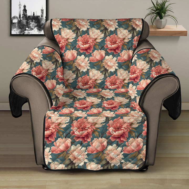 Sofa Protector - Floral Peony Rose Classic Sofa Protector Handcrafted to the Highest Quality Standards A7 | GetteeStore