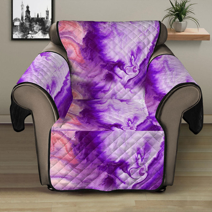 Sofa Protector - Psychedelic Purple Colored Sofa Protector Handcrafted to the Highest Quality Standards A7 | GetteeStore