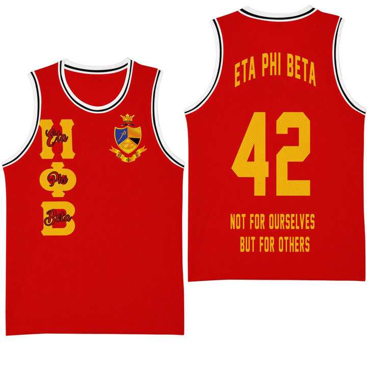 (Custom) Jersey - Eta Phi Beta Basketball Jersey
