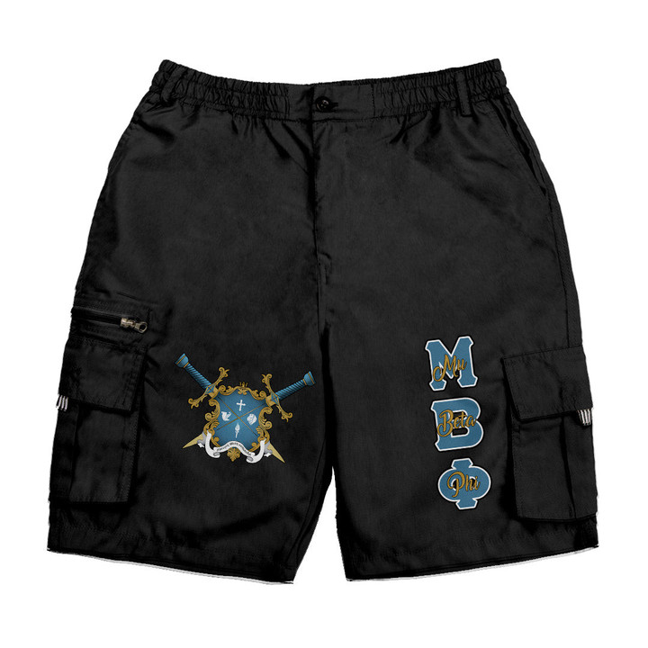 Gettee Store. Men's Cargo Shorts - Mu Beta Phi Men's Cargo Shorts A35