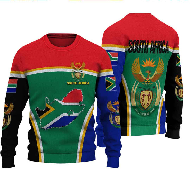 GetteeStore Clothing - South Africa Active Flag Knitted Sweater A35