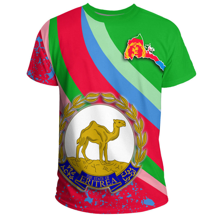 GetteeStore Clothing - Eritrea Special Flag T-shirts A35