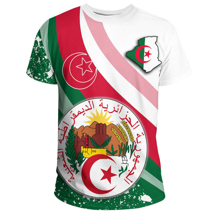 GetteeStore Clothing - Algeria Special Flag T-shirts A35