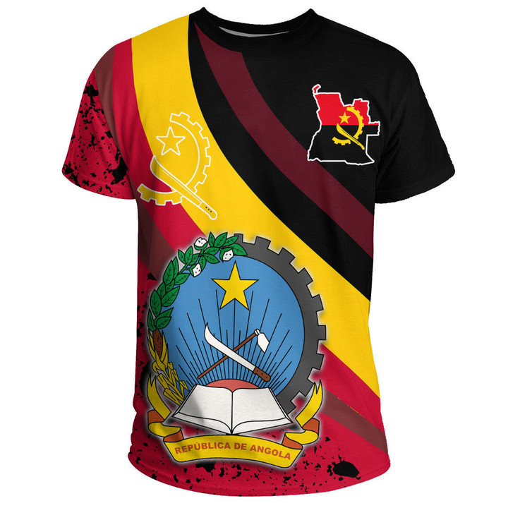 GetteeStore Clothing - Angola Special Flag T-shirts A35