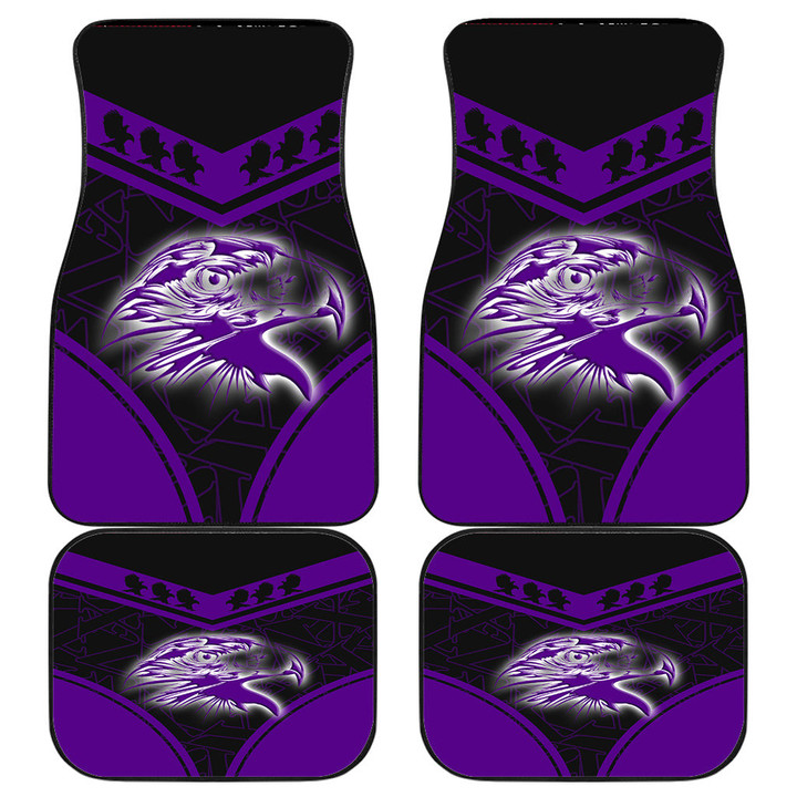 Gettee Store Front And Back Car Mats -  KLC Eagle Stylized Front And Back Car Mats | Gettee Store

