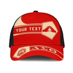 Personalised Delta Sigma Theta Caps - Simple Style