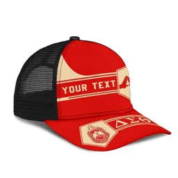 Personalised Delta Sigma Theta Caps - Simple Style