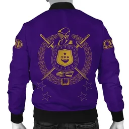 GetteeStore Jacket - Beast Omega Psi Phi Fraternity Bomber J5
