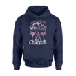 Camping And Wine Life Better With Wine And Campfire Hoodie